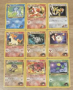 Pokemon WOTC Complete Gym Challenge Non-Holo Set! All 112 Non-H cards! 63 1st ed - Image 5