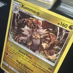 Pokemon TCG Card Kommo-o 54/70 Dragon Majesty Holo Rare 2018 - Image 3