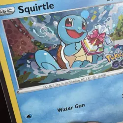 Pokemon TCG Squirtle SWSH233 SWSH: Sword & Shield Promo Cards Galaxy Holo SWIRL - Image 1