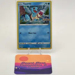 Pokemon TCG Squirtle SWSH233 SWSH: Sword & Shield Promo Cards Galaxy Holo SWIRL - Image 2