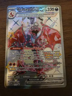 Pokemon Charizard ex 074 Full Art Holo Promo EX Scarlet & Violet Promo Card - Image 1