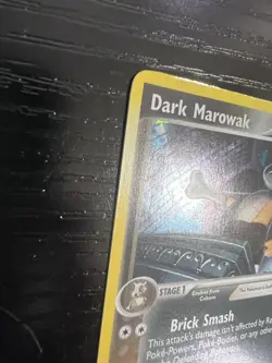 Pokemon TCG Dark Marowak Card 7/109, Holo Rare - Image 2