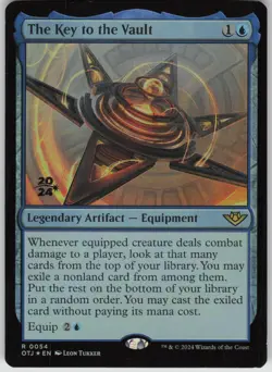MTG The Key to the Vault Foil NM Prerelease Cards Magic 54 - Image 1