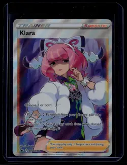 Pokemon TCG SWSH: Sword & Shield Promo Cards #SWSH302 Klara (Full Art) - Image 1