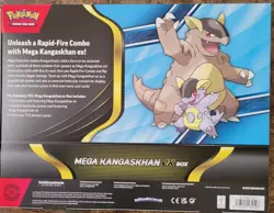 Pokemon Mega Kangaskhan EX Box Promo Card Oversize Booster English - Image 2