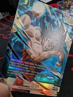 Son Goku FB08-055 Alternate Art Saiyan's Pride Dragon Ball English Card Fusion - Image 2