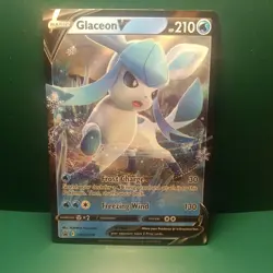 Pokemon Glaceon V #SWSH196 Holofoil Promo Card English PLANETA Yamashita - Image 1