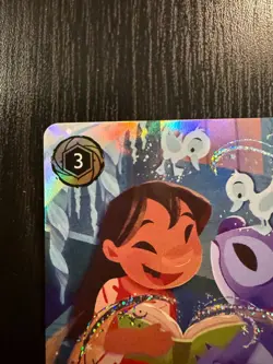 Disney Lorcana Card - Ohana Means Family (Enchanted) 224/204 - Lilo and Stitch - Image 2