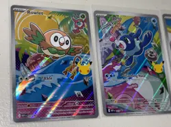 Rowlet Litten Popplio MEP 043 044 045 First Partner Series 1 Promo Pokemon Cards - Image 4