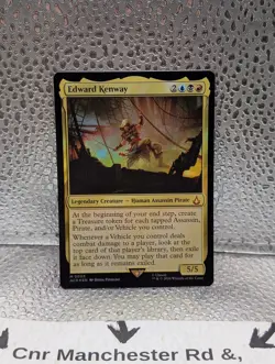 EDWARD KENWAY MTG Assassin's Creed FOIL Mythic Rare 0053 - Image 2