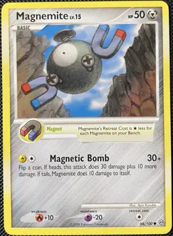 Magnemite 66/100 Stormfront Regular - Pokemon Card - Image 1