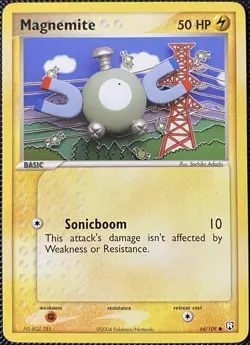 Magnemite 66/109 Team Rocket Returns Regular - Pokemon Card - Image 1