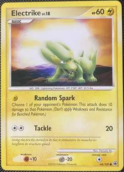 Electrike 64/100 Majestic Dawn Regular Pokemon Card - Image 1