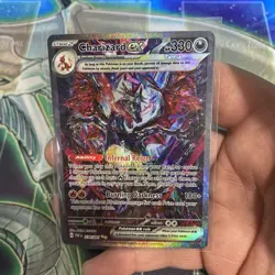 Pokemon TCG Charizard EX Paldean Fates Sir Card 234/091 SV NM - Image 2