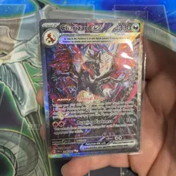 Pokemon TCG Charizard EX Paldean Fates Sir Card 234/091 SV NM - Image 3