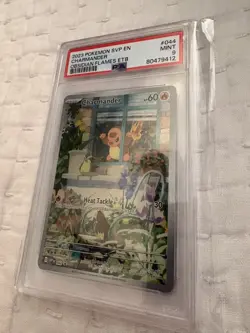 Charmander 044 Sv: Scarlet & Violet Promo Cards Holo PSA 9! - Image 1
