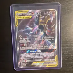 Garchomp & Giratina GX TAG TEAM Promo Holo SM193 Pokemon Card SM 270 HP - Image 1