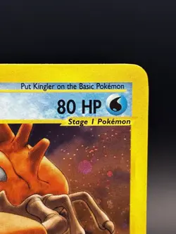 2002 Pokemon Kingler 15/165 Holo Rare Expedition Pokemon Card WOTC E-Reader - Image 3