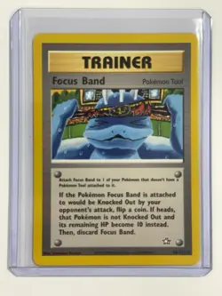 Focus Bans 86/111 Trainer Rare Neo Genesys Set Pokemon Card - MP - Image 1
