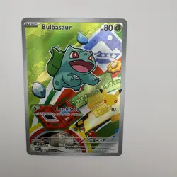 Bulbasaur - 037 - First Partner Illustration Rare Promo 2026 Pokemon Card TCG NM - Image 1