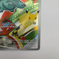 Bulbasaur - 037 - First Partner Illustration Rare Promo 2026 Pokemon Card TCG NM - Image 4