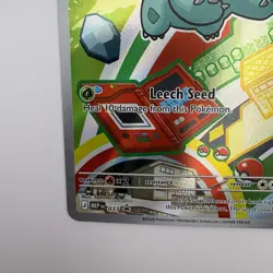 Bulbasaur - 037 - First Partner Illustration Rare Promo 2026 Pokemon Card TCG NM - Image 5