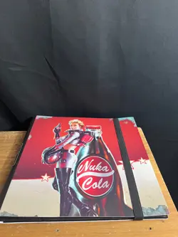Mtg/Fallout Card Binder Nuka Cola Pinup for Magic MTG Ultra Pro UP 24 Pocket - Image 1