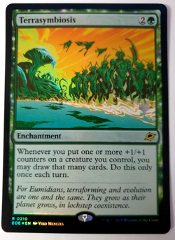 MTG Edge of Eternities - Terrasymbiosis - FOIL Promo Rare - 0210 NM - Image 1