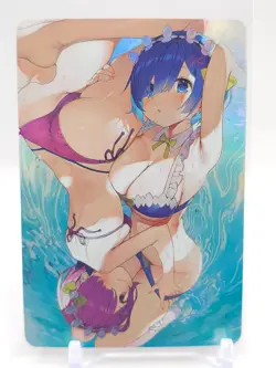 Goddess Story - Anime Waifu Trading Card - Rem & Ram - Image 1
