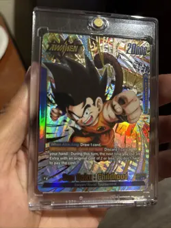 Son Goku : Childhood FB06-025 Leader Alternate Art Dragon Ball Card Rivals Clash - Image 1