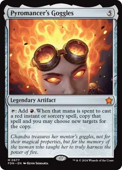 Pyromancer's Goggles [FDN - 677] - Image 1