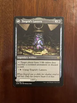 Tergrid God Of Fright Magic The Gathering Regular Rare #112 KHM - Image 2