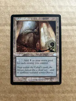 Wizards of the Coast Magic: The Gathering Cabal Coffers Uncommon Land Torment R… - Image 1