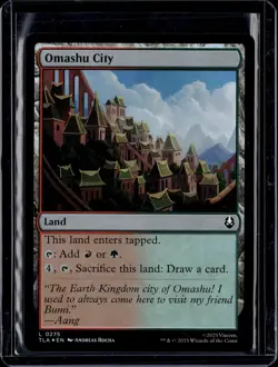 Omashu City - 275 - Foil - TLA - NM - MTG Magic the Gathering - Image 1