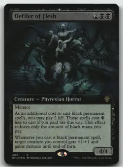 Defiler of Flesh (Extended Art) foil R Dominaria United 400 LP - Image 1
