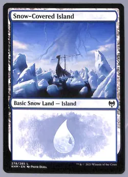 2x Snow-Covered Island - 278 - Kaldheim (KHM) MTG - Image 3