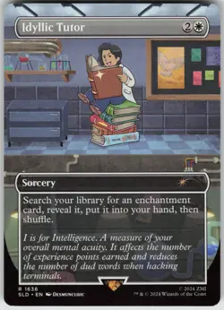 MTG Idyllic Tutor Normal NM Secret Lair Drop Series Magic 1636 - Image 1