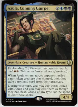 MTG Azula Cunning Usurper Foil NM Avatar: The Last Airbender Magic 208 - Image 1