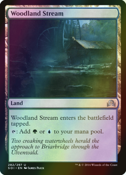 MTG Woodland Stream Foil ** Shadows over Innistrad ** English (NM) - Image 1