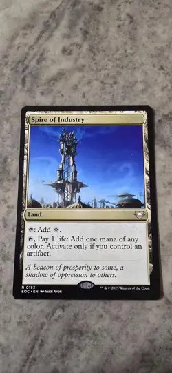 Spire of Industry Commander: Edge of Eternities Regular Rare MTG NM - Image 1