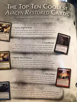 Avacyn Restored Player's Guide - Magic the Gathering, Wizards of the Coast 2012 - Image 5