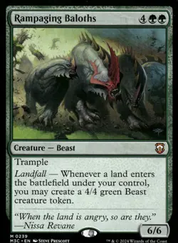 Rampaging Baloths M Commander: Modern Horizons 3 239 NM - Image 1