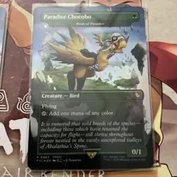 Paradise Chocobo - Birds of Paradise (Borderless) Commander: Final Fantasy Foil - Image 2