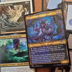 ***Vohar, Vodalian Desecrator MERFOLK*** - Custom COMMANDER MAGIC DECK MTG Fun - Image 1