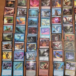 Custom Commander MTG Deck Magic = Grixis Shard Mythic Rare DRAGONS DRAKES Tribes - Image 3