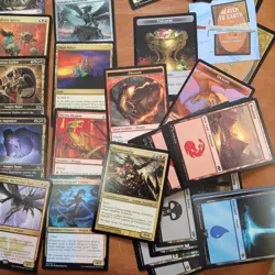 Custom Commander MTG Deck Magic = Grixis Shard Mythic Rare DRAGONS DRAKES Tribes - Image 5