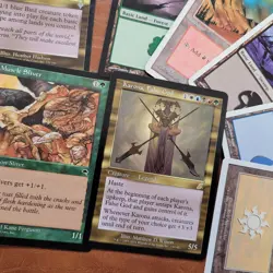 Custom Commander MTG Deck Magic = Karona, False God **SLIVERS's** Tribal OG Rare - Image 1