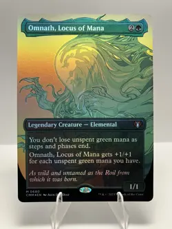 Omnath, Locus of Mana 0680 - Mythic Borderless Foil - Commander Masters - Image 1