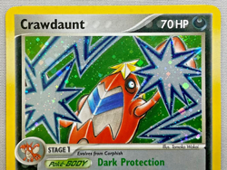 Pokemon Crawdaunt #6/107 Holo Rare - 2005 EX Deoxys - NM to Mint Condition! - Image 3