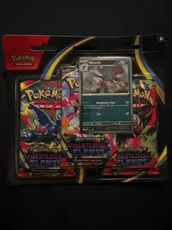 Pokemon Phantasmal Flames Weavile 3-Pack Blister - Image 1